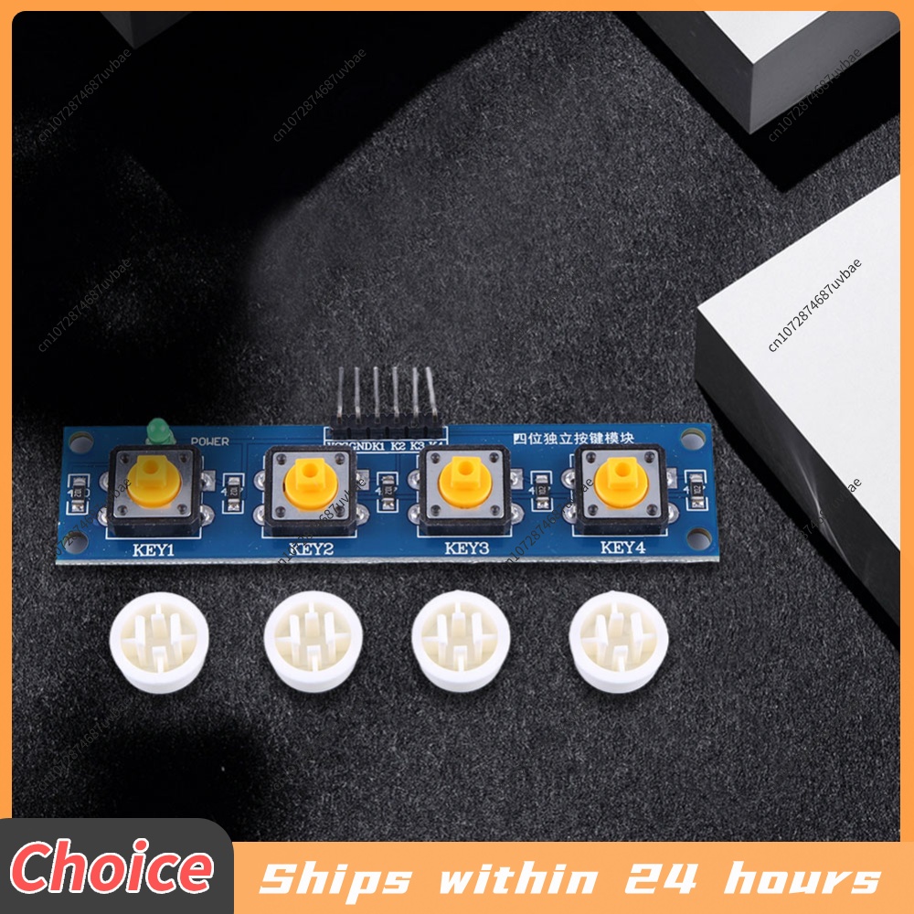 Raspberry Pi Keyboard - 4 Independent Buttons Keyboard Module with