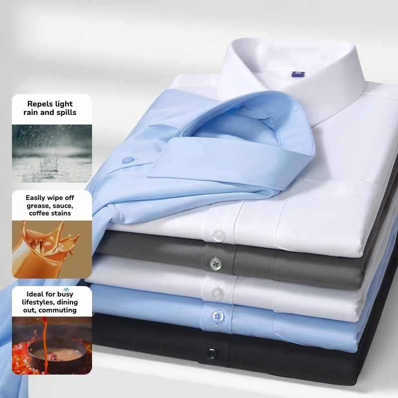 Men’s Waterproof Oil-Resistant - Tech Office Wear Men ulasan dan harga