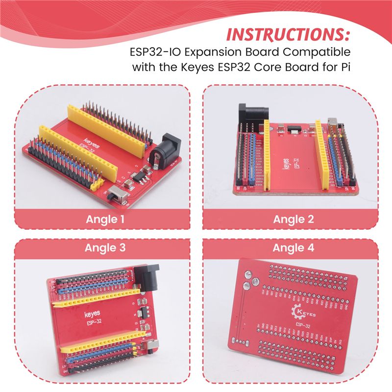A01E-ESP32-IO Expansion Board  - Raspberry Pi Keyboard ulasan dan harga