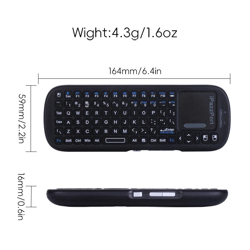 Wireless Mini  Keyboard  Bluet - Raspberry Pi Keyboard ulasan dan harga