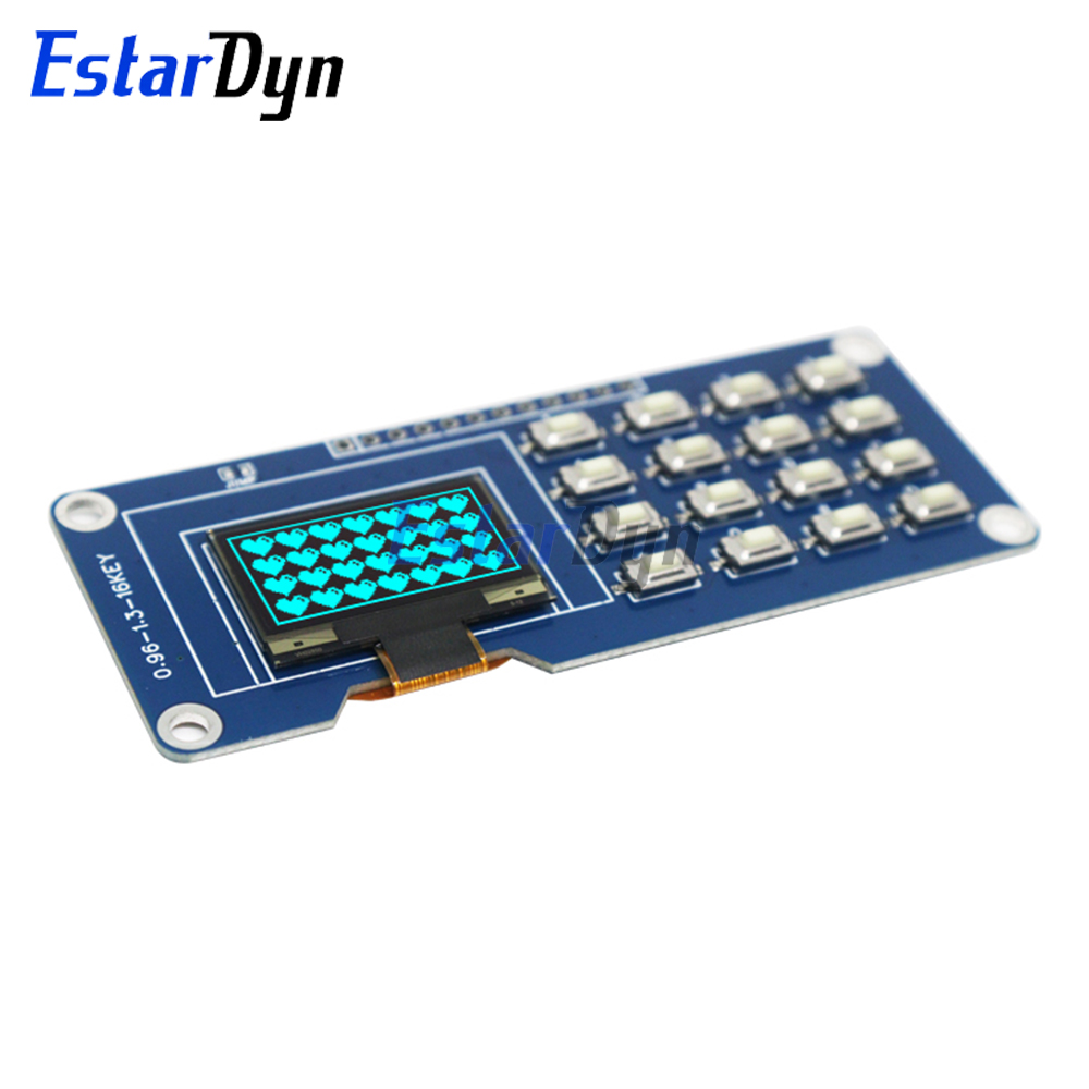 0.96 Inch OLED Display with 4x - Raspberry Pi Keyboard ulasan dan harga