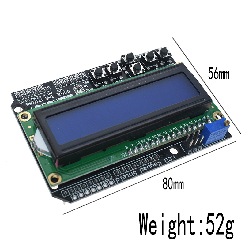 1PCS LCD Keypad Shield LCD1602 - Raspberry Pi Keyboard ulasan dan harga