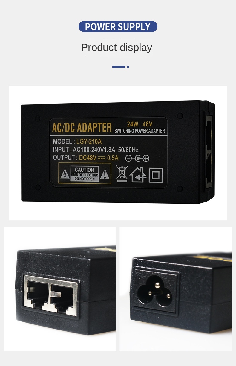 POE Gigabit Power 48V0.5A/24V  - Power Over Ethernet ulasan dan harga