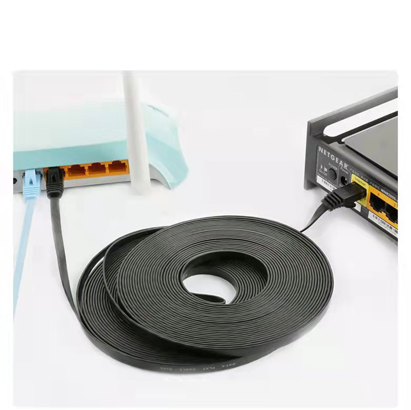 1000Mbps CAT6 Flat Ethernet Gi - Power Over Ethernet ulasan dan harga