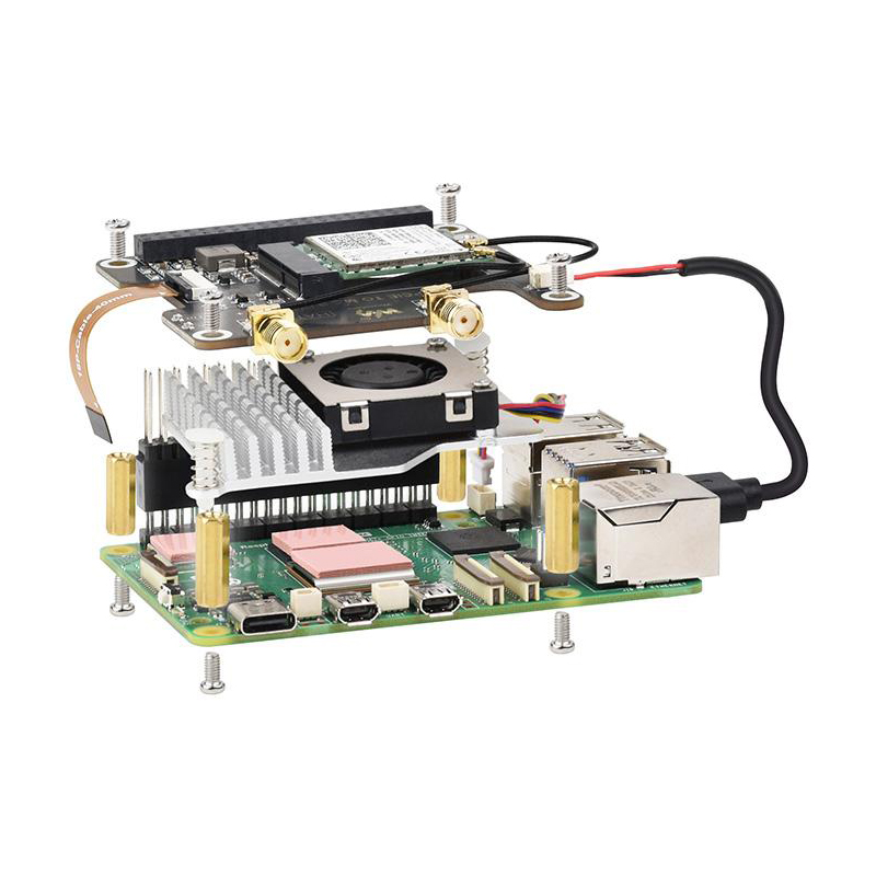 PCIe To M.2 E KEY HAT+ Board C - Raspberry Pi Keyboard ulasan dan harga