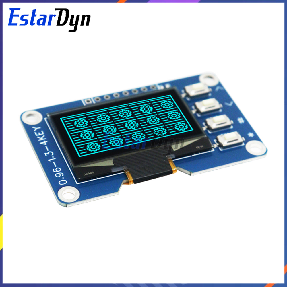 1.3 Inch OLED Display with 4x4 - Raspberry Pi Keyboard ulasan dan harga