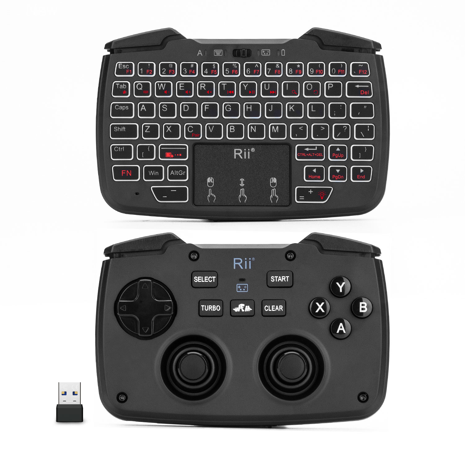 Rii RK707 2.4GHz Wireless Port - Raspberry Pi Keyboard ulasan dan harga