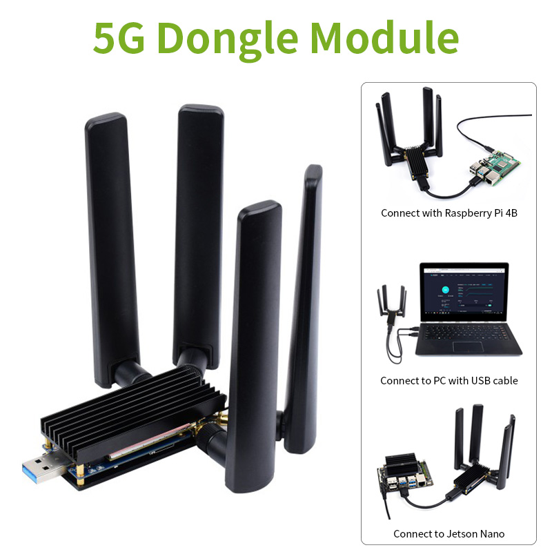 5G Dongle Module USB 3.1 to M. - Raspberry Pi Keyboard ulasan dan harga