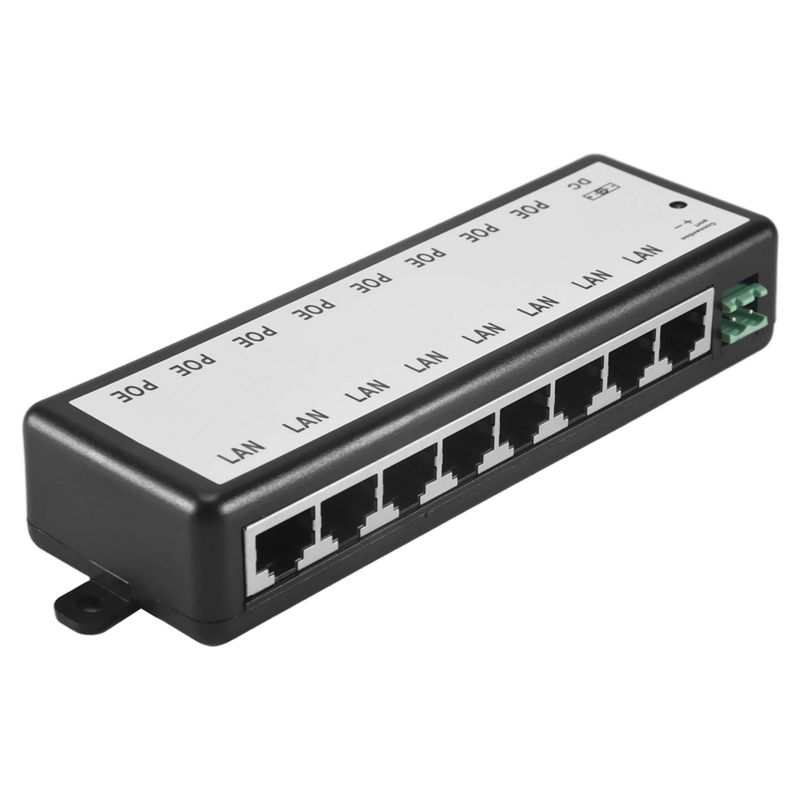 B03B-8 Ports Poe Injector Poe  - Power Over Ethernet ulasan dan harga