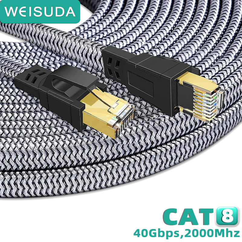 CAT 8 Ethernet Cable 40Gbps 20 - Power Over Ethernet ulasan dan harga